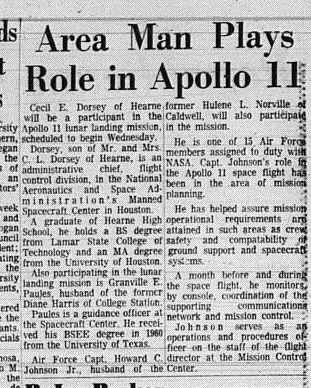 The Eagle Archives: July 14, 1969
